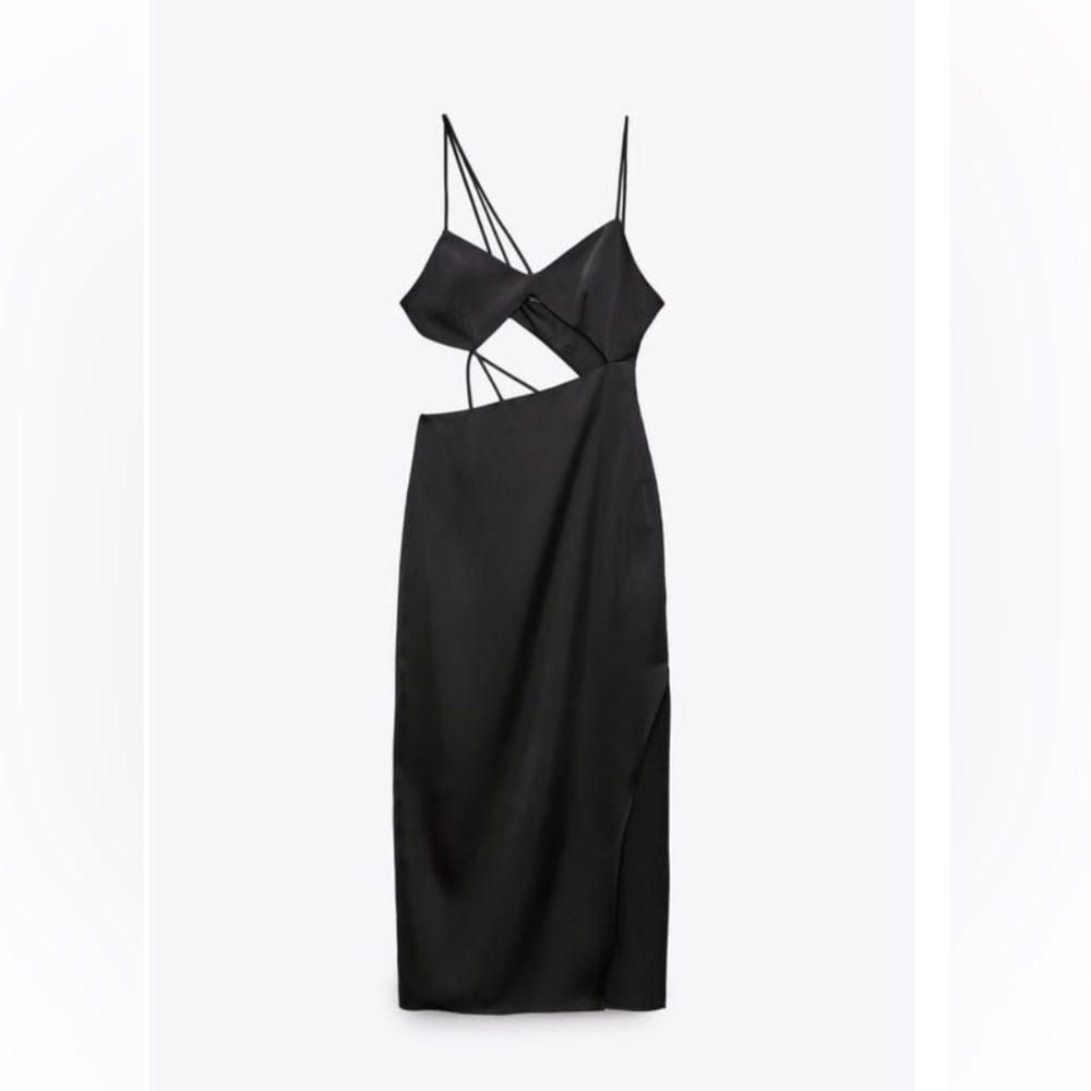 ASYMMETRIC MIDI DRESS. NWT. Never been worn!
